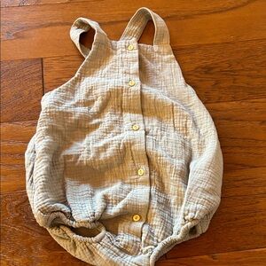 H&M Cream Button-Up Kids One Piece